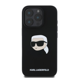 Калъф Karl Lagerfeld Liquid Silicone Karl Head MagSafe KLHMP16LSKHPPLK за Apple iPhone 16 Pro Калъф Karl Lagerfeld Liquid Silicone Karl Head MagSafe KLHMP16LSKHPPLK за Apple iPhone 16 Pro