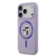 Калъф Karl Lagerfeld Liquid Silicone K/CH Heads MagSafe Purple KLHMP17LSCMKCRHU за Apple iPhone 17 Pro Калъф Karl Lagerfeld Liquid Silicone K/CH Heads MagSafe Purple KLHMP17LSCMKCRHU за Apple iPhone 17 Pro