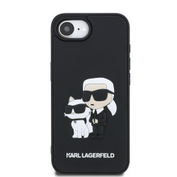 Калъф Karl Lagerfeld 3D Rubber K/C KLHCPSE43DRKCNK за Apple iPhone 16e Калъф Karl Lagerfeld 3D Rubber K/C KLHCPSE43DRKCNK за Apple iPhone 16e