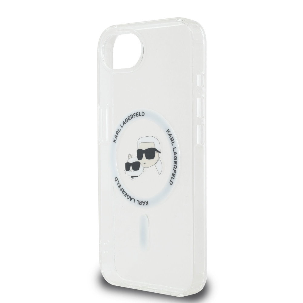 Калъф Karl Lagerfeld IML K/C Heads Metal Frame MagSafe KLHMPSE4HLSKCH за Apple iPhone 16e Калъф Karl Lagerfeld IML K/C Heads Metal Frame MagSafe KLHMPSE4HLSKCH за Apple iPhone 16e