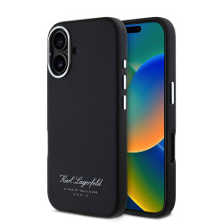 Калъф Karl Lagerfeld Grained PU Hotel RSG KLHCP16SPGWCMKHK за Apple iPhone 16 Калъф Karl Lagerfeld Grained PU Hotel RSG KLHCP16SPGWCMKHK за Apple iPhone 16