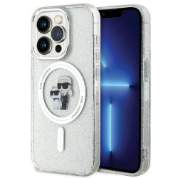 Калъф Karl Lagerfeld - IML Glitter Karl and Choupette MagSafe KLHMP15XHGKCNOT за Apple iPhone 15 Pro Max Калъф Karl Lagerfeld - IML Glitter Karl and Choupette MagSafe KLHMP15XHGKCNOT за Apple iPhone 15 Pro Max