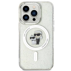 Калъф Karl Lagerfeld - IML Glitter Karl and Choupette MagSafe KLHMP15XHGKCNOT за Apple iPhone 15 Pro Max Калъф Karl Lagerfeld - IML Glitter Karl and Choupette MagSafe KLHMP15XHGKCNOT за Apple iPhone 15 Pro Max