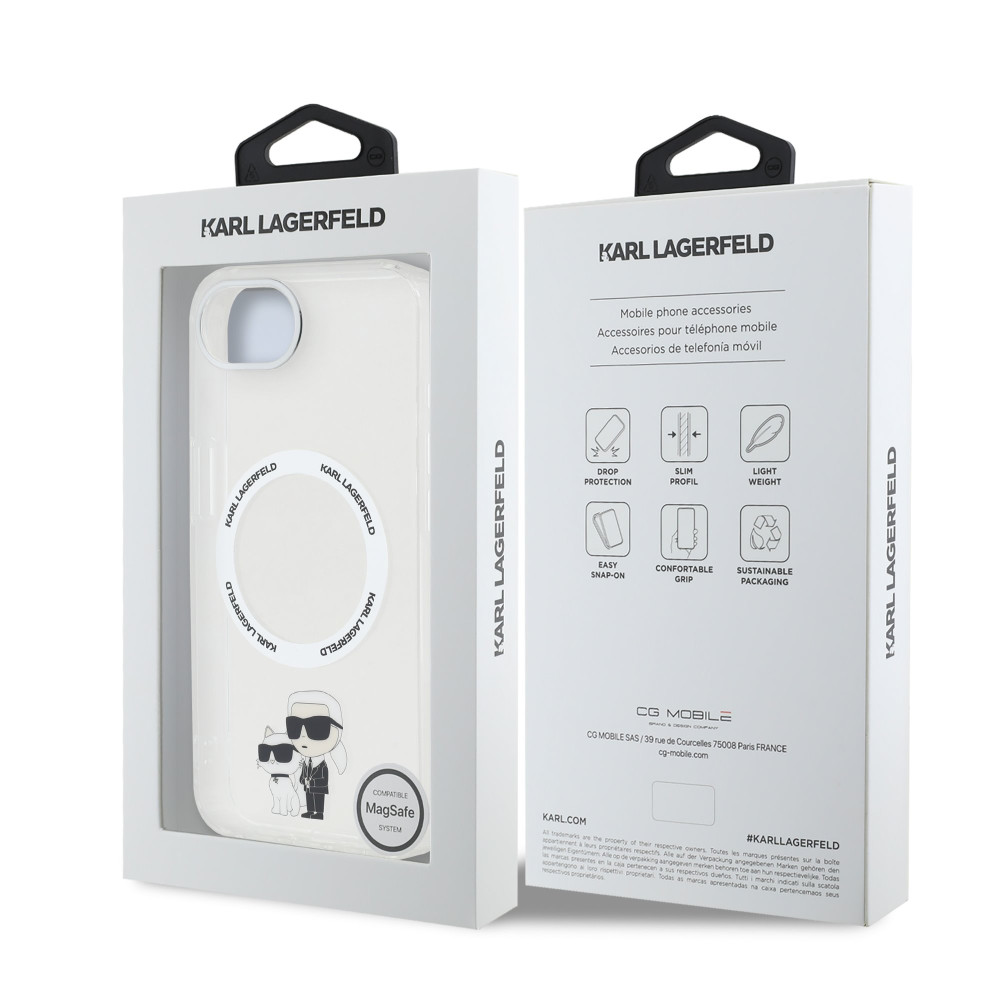 Калъф Karl Lagerfeld IML K/C MagSafe KLHMPSE4HNKCIT за Apple iPhone 16e Калъф Karl Lagerfeld IML K/C MagSafe KLHMPSE4HNKCIT за Apple iPhone 16e