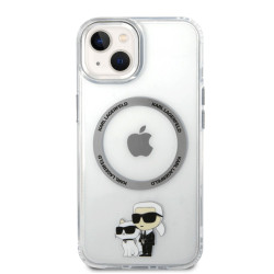 Калъф Karl Lagerfeld - IML Karl and Choupette NFT MagSafe KLHMP15SHNKCIT за Apple iPhone 15 Калъф Karl Lagerfeld - IML Karl and Choupette NFT MagSafe KLHMP15SHNKCIT за Apple iPhone 15