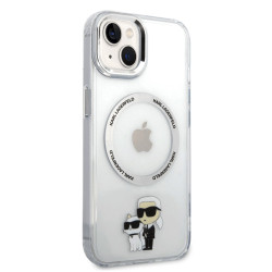 Калъф Karl Lagerfeld - IML Karl and Choupette NFT MagSafe KLHMP15SHNKCIT за Apple iPhone 15 Калъф Karl Lagerfeld - IML Karl and Choupette NFT MagSafe KLHMP15SHNKCIT за Apple iPhone 15