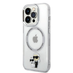 Калъф Karl Lagerfeld - IML Karl and Choupette NFT MagSafe KLHMP15LHNKCIT за Apple iPhone 15 Pro Калъф Karl Lagerfeld - IML Karl and Choupette NFT MagSafe KLHMP15LHNKCIT за Apple iPhone 15 Pro