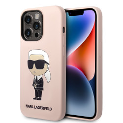 Калъф Karl Lagerfeld Liquid Silicone Ikonik NFT KLHCP15LSNIKBCP за Apple iPhone 15 Pro Калъф Karl Lagerfeld Liquid Silicone Ikonik NFT KLHCP15LSNIKBCP за Apple iPhone 15 Pro