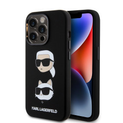 Калъф Karl Lagerfeld Liquid Silicone Karl and Choupette Heads KLHCP15XSDHKCNK за Apple iPhone 15 Pro Max Калъф Karl Lagerfeld Liquid Silicone Karl and Choupette Heads KLHCP15XSDHKCNK за Apple iPhone 15 Pro Max