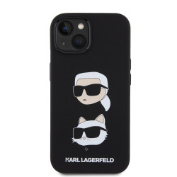 Калъф Karl Lagerfeld Liquid Silicone Karl and Choupette Heads KLHCP15SSDHKCNK за Apple iPhone 15 Калъф Karl Lagerfeld Liquid Silicone Karl and Choupette Heads KLHCP15SSDHKCNK за Apple iPhone 15