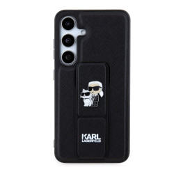 Калъф Karl Lagerfeld Saffiano Grip Stand Metal Logo KLHCS24MGSAKCPK за Samsung Galaxy S24 Plus Калъф Karl Lagerfeld Saffiano Grip Stand Metal Logo KLHCS24MGSAKCPK за Samsung Galaxy S24 Plus