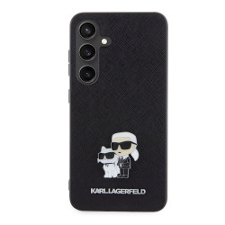 Калъф Karl Lagerfeld PU Saffiano Metal Karl and Choupette KLHCS24MPSAKCMPK за Samsung Galaxy S24 Plus Калъф Karl Lagerfeld PU Saffiano Metal Karl and Choupette KLHCS24MPSAKCMPK за Samsung Galaxy S24 Plus