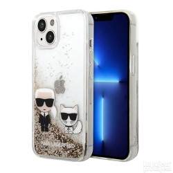 Калъф Karl Lagerfeld KLHCP14MGKCD за Apple iPhone 14 Plus, Liquid Glitter Karl and Choupette Калъф Karl Lagerfeld KLHCP14MGKCD за Apple iPhone 14 Plus, Liquid Glitter Karl and Choupette