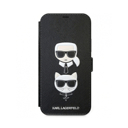 Калъф Karl Lagerfeld KLFLBKP12SSAKICKCBK за Apple iPhone 12 mini Калъф Karl Lagerfeld KLFLBKP12SSAKICKCBK за Apple iPhone 12 mini