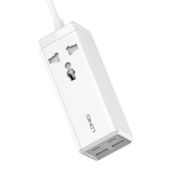 Зарядно устройство 220V LDNIO 65W - SC1418, 2xUSB-A, 2xUSB-C, AC, Desktop 2500W Зарядно устройство 220V LDNIO 65W - SC1418, 2xUSB-A, 2xUSB-C, AC, Desktop 2500W