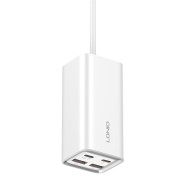 Зарядно устройство 220V LDNIO 65W - A4610, 2xUSB-A, 2xUSB-C, AC, Desktop 2500W Зарядно устройство 220V LDNIO 65W - A4610, 2xUSB-A, 2xUSB-C, AC, Desktop 2500W