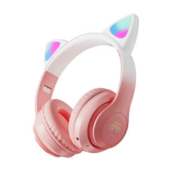 Слушалки с ушички Bluetooth CAT ear STN-28 Pro, LED светлини Слушалки с ушички Bluetooth CAT ear STN-28 Pro, LED светлини
