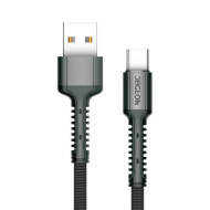 Кабел NORDIC 40W, USB - Type-C, 2 метра  Кабел NORDIC 40W, USB - Type-C, 2 метра
