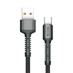 Кабел NORDIC 40W, USB - Type-C, 2 метра  Кабел NORDIC 40W, USB - Type-C, 2 метра
