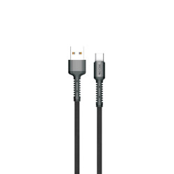 Кабел NORDIC 40W, USB - Type-C, 2 метра  Кабел NORDIC 40W, USB - Type-C, 2 метра