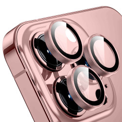 Метални лещи за камера NORDIC за Apple iPhone 12 - розови Метални лещи за камера NORDIC за Apple iPhone 12 - розови