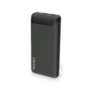 Външна батерия NORDIC Carbon Slim - 10 000 mAh, 18W, PD3, 2xQC3 Външна батерия NORDIC Carbon Slim - 10 000 mAh, 18W, PD3, 2xQC3