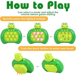 Игра POP IT със светлина и звук / жаба Игра POP IT със светлина и звук / жаба