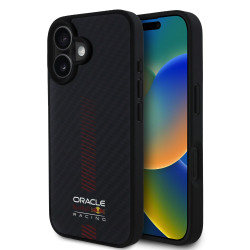 Калъф Red Bull Carbon Powerbar MagSafe RBHMP16M24CFGSMK за Apple iPhone 16 Plus Калъф Red Bull Carbon Powerbar MagSafe RBHMP16M24CFGSMK за Apple iPhone 16 Plus