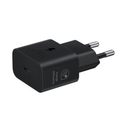 Оригинално зарядно устройство 220V Samsung 25W - EP-T2510NBE, USB-C Оригинално зарядно устройство 220V Samsung 25W - EP-T2510NBE, USB-C