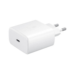 Зарядно устройство 220V Samsung - EP-TA845EWE 45W, USB-C, (bulk опаковка)  Зарядно устройство 220V Samsung - EP-TA845EWE 45W, USB-C, (bulk опаковка)