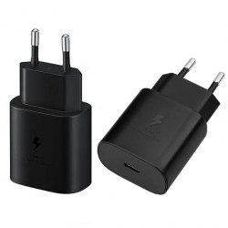 Зарядно устройство 220V Samsung - EP-TA845EBE 45W, USB-C, (bulk опаковка)  Зарядно устройство 220V Samsung - EP-TA845EBE 45W, USB-C, (bulk опаковка)