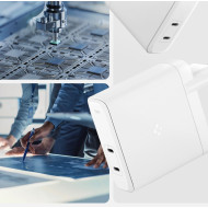 Зарядно устройство 220V SPIGEN 140W, 2xUSB-C, Arcstation Pro GaN-1402 Зарядно устройство 220V SPIGEN 140W, 2xUSB-C, Arcstation Pro GaN-1402