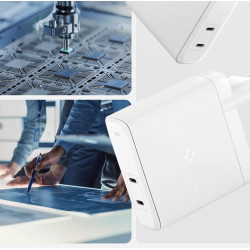 Зарядно устройство 220V SPIGEN 140W, 2xUSB-C, Arcstation Pro GaN-1402 Зарядно устройство 220V SPIGEN 140W, 2xUSB-C, Arcstation Pro GaN-1402