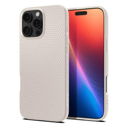 Калъф SPIGEN Liquid Air за Apple iPhone 16 Pro - natural titanium Калъф SPIGEN Liquid Air за Apple iPhone 16 Pro - natural titanium