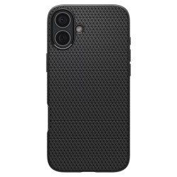 Калъф SPIGEN Liquid Air за Apple iPhone 16 - черен мат Калъф SPIGEN Liquid Air за Apple iPhone 16 - черен мат