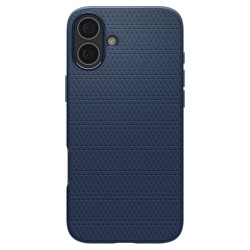 Калъф SPIGEN Liquid Air за Apple iPhone 16 - тъмно син Калъф SPIGEN Liquid Air за Apple iPhone 16 - тъмно син