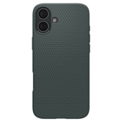 Калъф SPIGEN Liquid Air за Apple iPhone 16 ACS08196 - тъмно зелен Калъф SPIGEN Liquid Air за Apple iPhone 16 ACS08196 - тъмно зелен