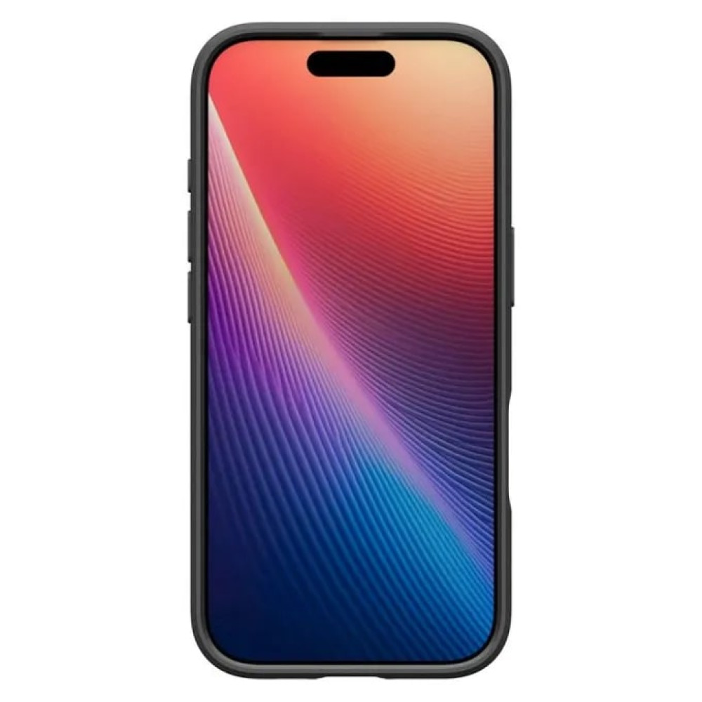 Калъф SPIGEN Liquid Air за Apple iPhone 17 - черен мат Калъф SPIGEN Liquid Air за Apple iPhone 17 - черен мат