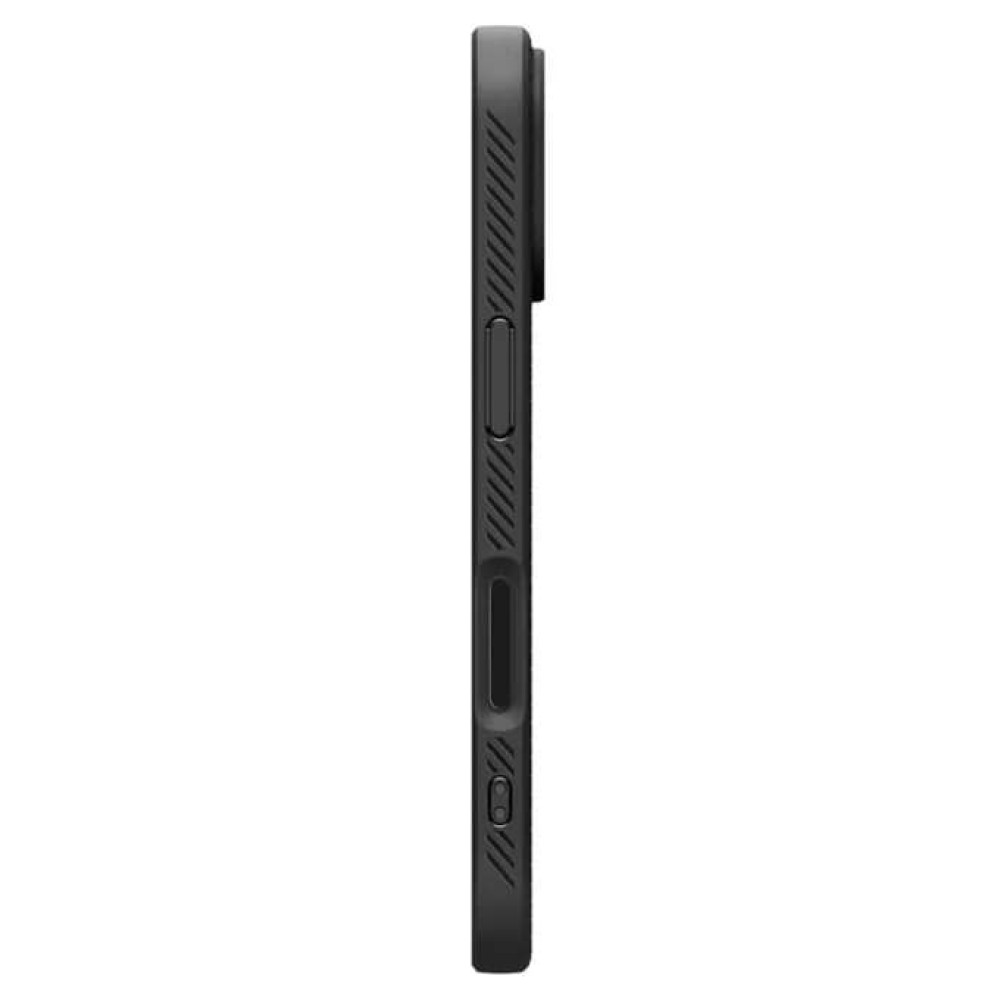 Калъф SPIGEN Liquid Air за Apple iPhone 17 - черен мат Калъф SPIGEN Liquid Air за Apple iPhone 17 - черен мат