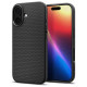 Калъф SPIGEN Liquid Air за Apple iPhone 17 - черен мат Калъф SPIGEN Liquid Air за Apple iPhone 17 - черен мат
