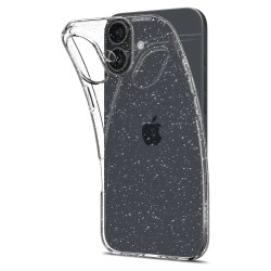 Калъф SPIGEN Liquid Crystal за Apple iPhone 16 - блестящ Калъф SPIGEN Liquid Crystal за Apple iPhone 16 - блестящ