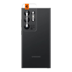 Лещи за камера SPIGEN за Samsung Galaxy S24 Ultra - черни - Glass tR.Ez Fit Лещи за камера SPIGEN за Samsung Galaxy S24 Ultra - черни - Glass tR.Ez Fit