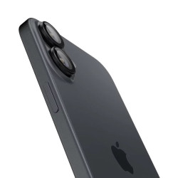 Лещи за камера SPIGEN за Apple iPhone 16 - черни - Glass tR.Ez Fit Лещи за камера SPIGEN за Apple iPhone 16 - черни - Glass tR.Ez Fit