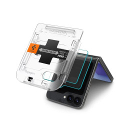 Комплект стъклен протектор 2 бр. SPIGEN за Samsung Galaxy Z Flip 6, Easy Fit Комплект стъклен протектор 2 бр. SPIGEN за Samsung Galaxy Z Flip 6, Easy Fit