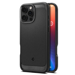 Калъф SPIGEN Rugged Armor, MagSafe за Apple iPhone 16 Pro Max Калъф SPIGEN Rugged Armor, MagSafe за Apple iPhone 16 Pro Max