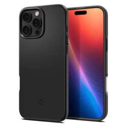Калъф SPIGEN Thin Fit за Apple iPhone 16 Pro Max, MagSafe - ACS07978 - черен Калъф SPIGEN Thin Fit за Apple iPhone 16 Pro Max, MagSafe - ACS07978 - черен