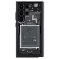 Калъф SPIGEN Ultra Hybrid S за Samsung Galaxy S24 Ultra - Черен, ZeroOne Калъф SPIGEN Ultra Hybrid S за Samsung Galaxy S24 Ultra - Черен, ZeroOne