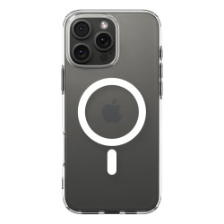 Калъф SPIGEN Ultra Hybrid за Apple iPhone 16 Pro Max с MagSafe - Бял ринг Калъф SPIGEN Ultra Hybrid за Apple iPhone 16 Pro Max с MagSafe - Бял ринг