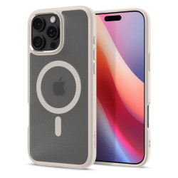 Калъф SPIGEN Ultra Hybrid за Apple iPhone 16 Pro Max с MagSafe - Титаниум мат Калъф SPIGEN Ultra Hybrid за Apple iPhone 16 Pro Max с MagSafe - Титаниум мат