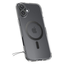 Калъф SPIGEN Ultra Hybrid за Apple iPhone 16 с MagSafe - Карбонов ринг Калъф SPIGEN Ultra Hybrid за Apple iPhone 16 с MagSafe - Карбонов ринг